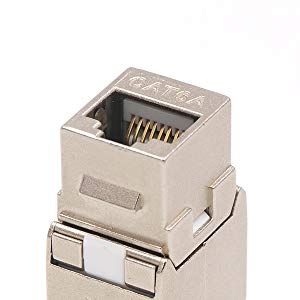 RJ45 Shielded Cat6A Keystone Jack