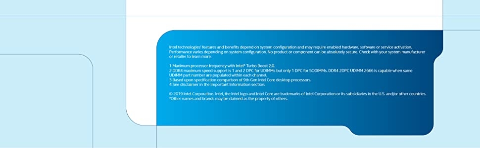 9th Gen Intel Core i5-9400F desktop processor