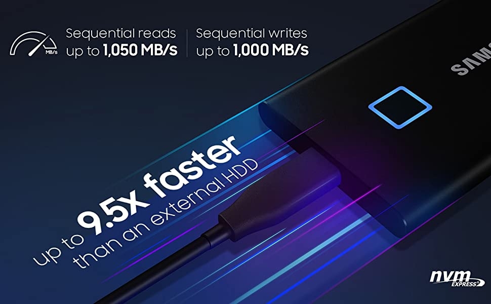 transfer massive files in seconds usb 3.2 gen 2 pcie NVME fast transfer