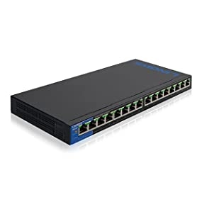 LINKSYS LGS116P 16-Port Business Gigabit PoE+ Switch